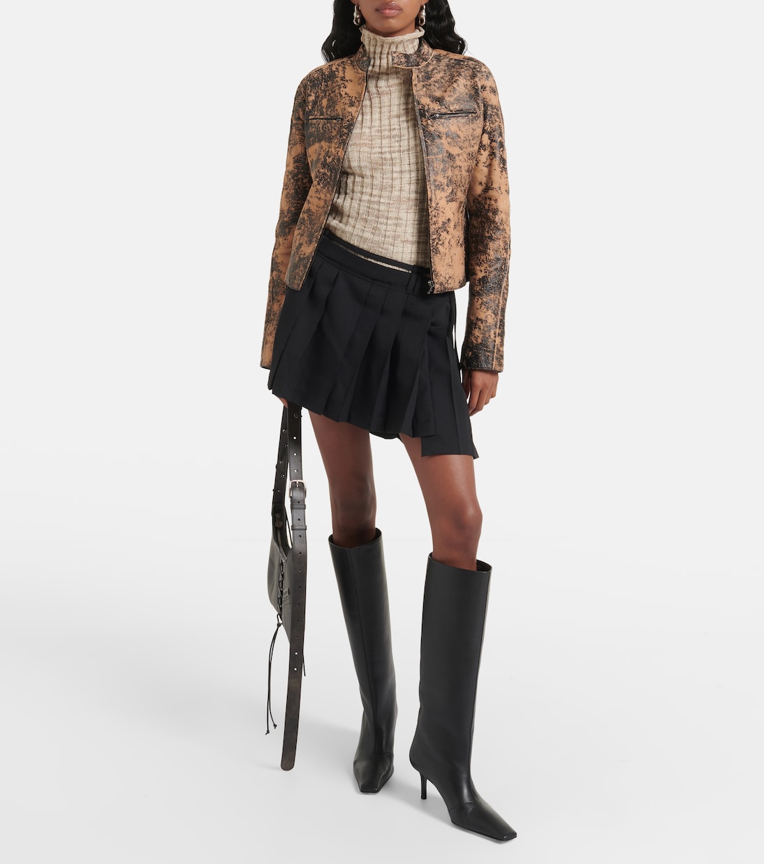 Bikerjacke aus Leder | Acne Studios