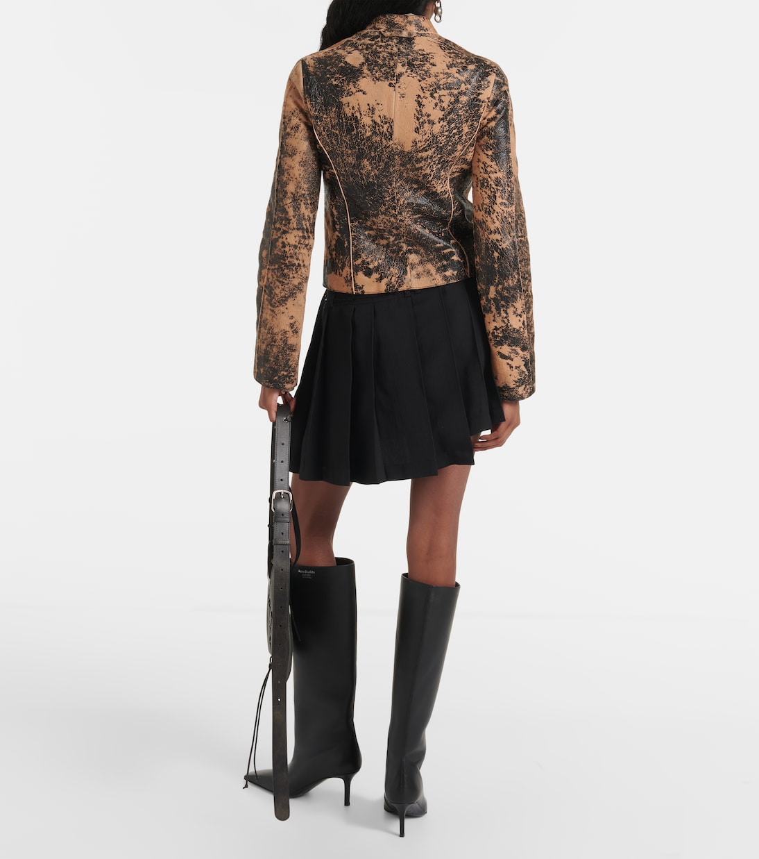 Bikerjacke aus Leder | Acne Studios