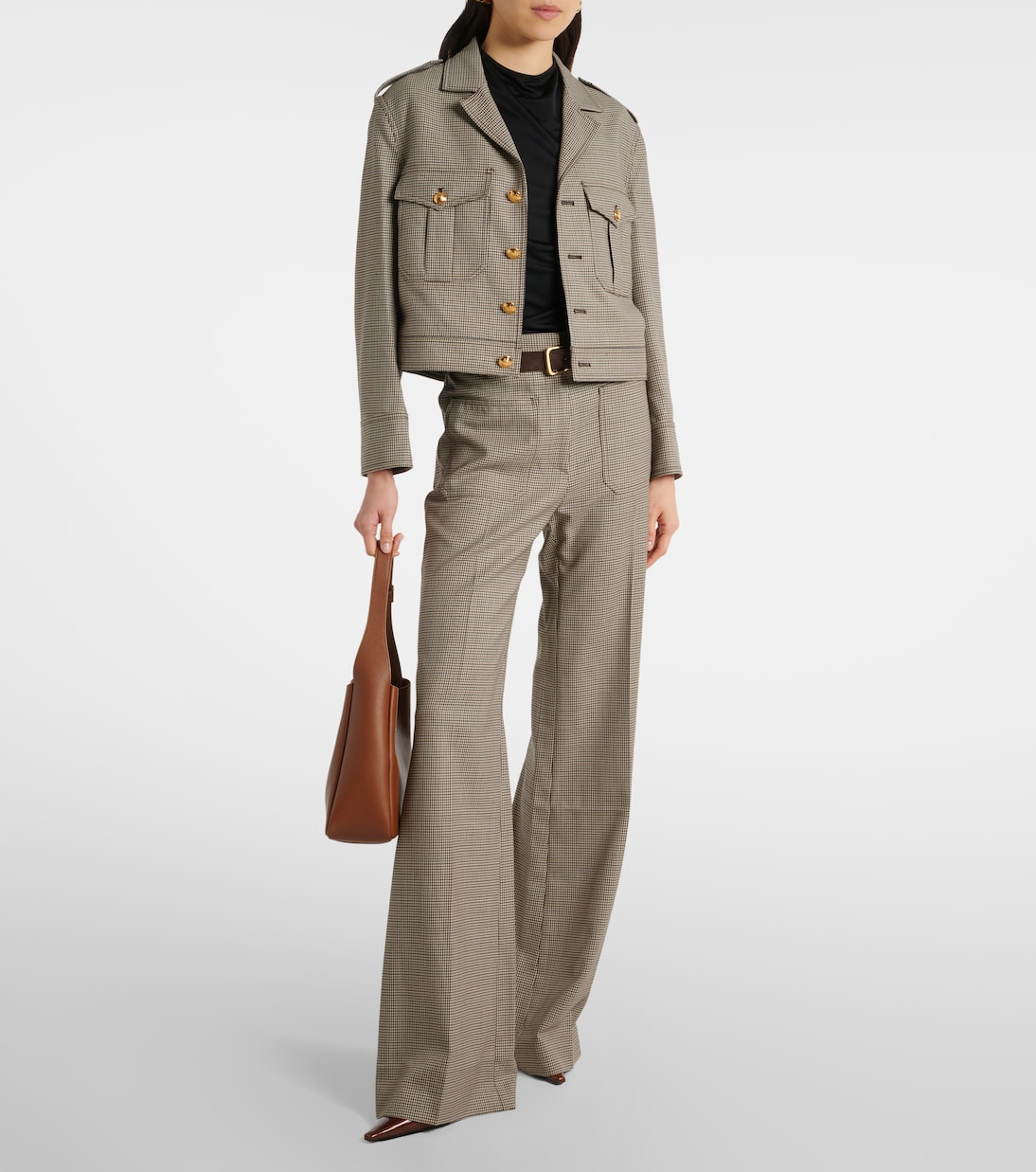 Cropped-Jacke Lise aus Schurwolle | Nili Lotan