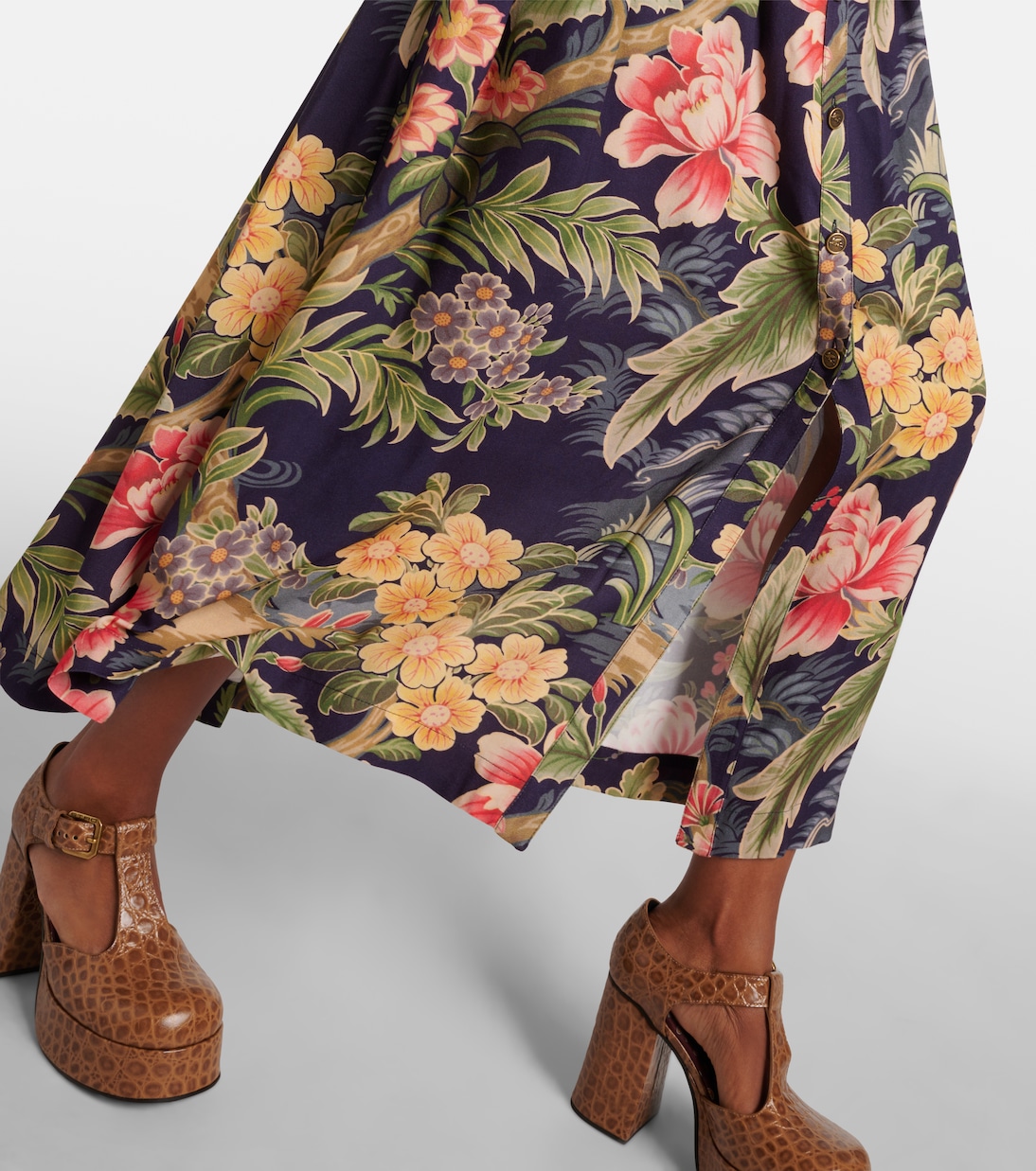 Maxikleid aus Jacquard | Etro