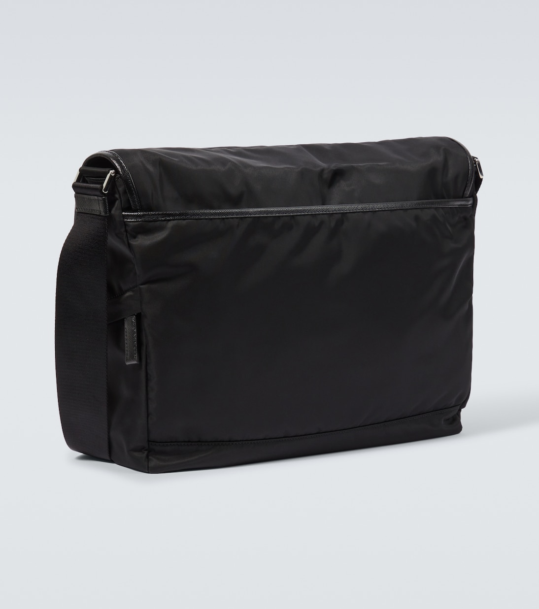Messenger Bag aus Re-Nylon mit Leder | Prada