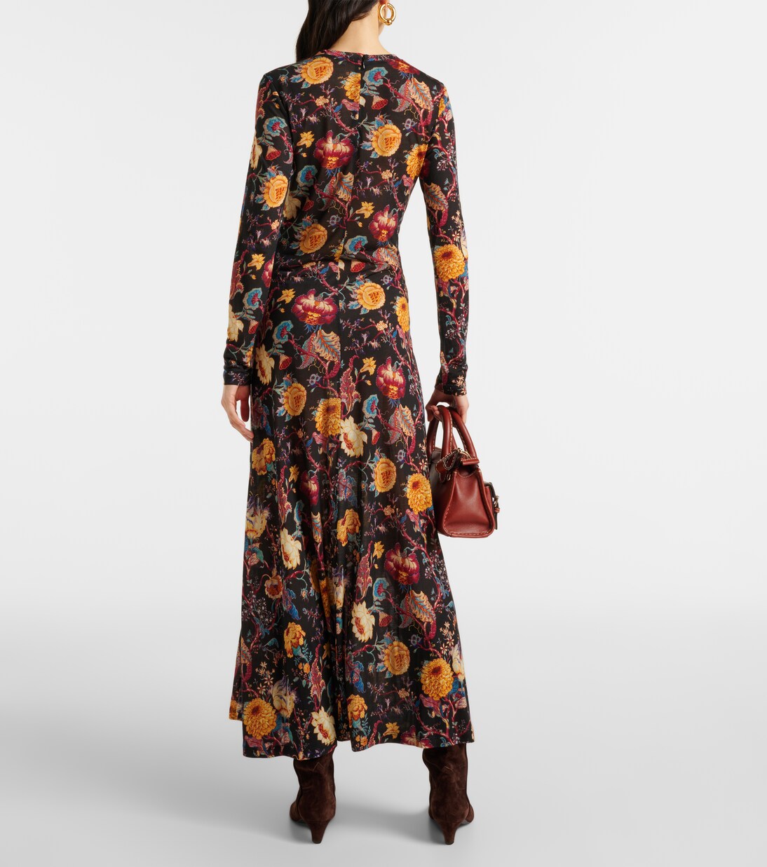 Robe longue Ceryse à fleurs | Ulla Johnson