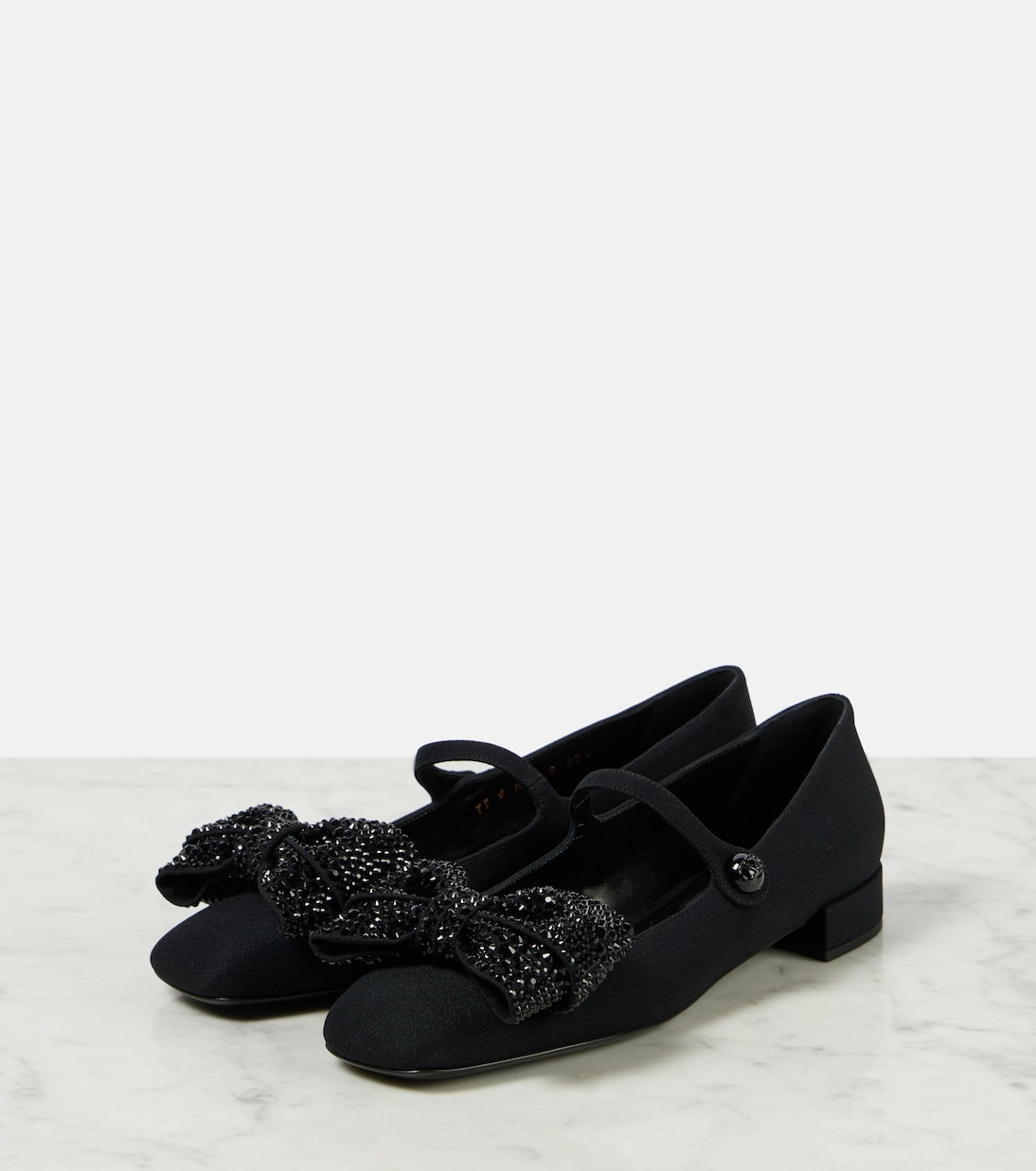 Verzierte Mary-Jane-Ballerinas Bowjane | Valentino Garavani