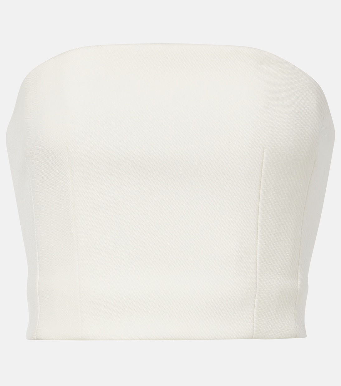 Bustier-Top aus einem Wollgemisch | Wardrobe.NYC