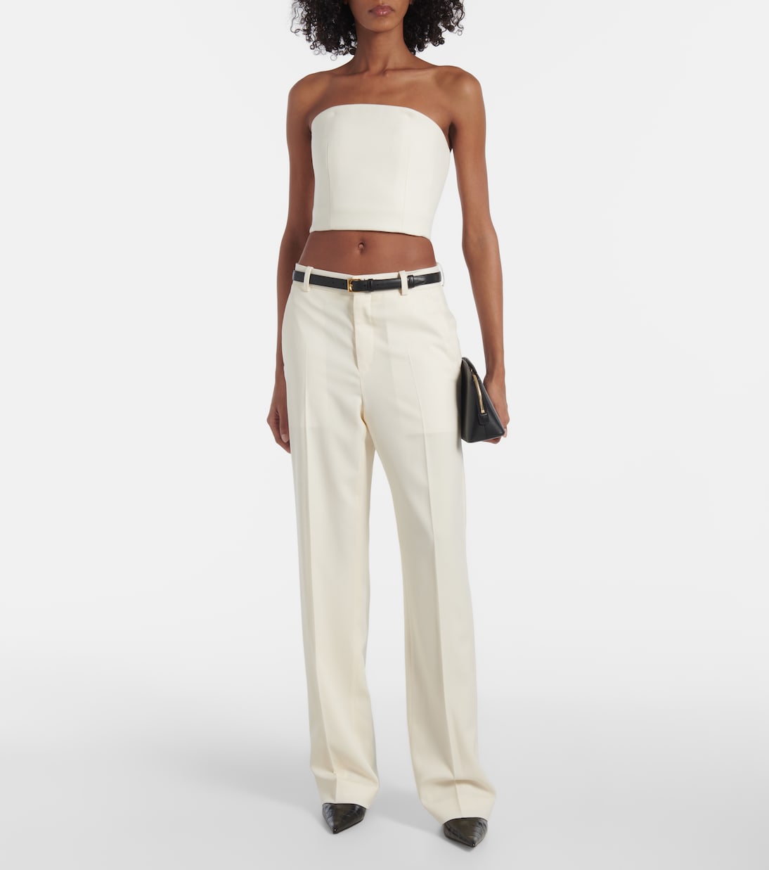 Bustier-Top aus einem Wollgemisch | Wardrobe.NYC