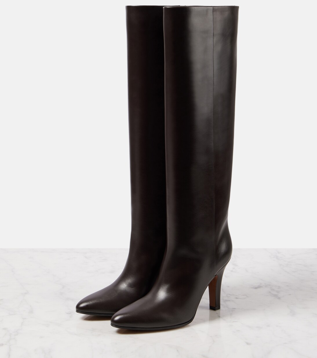 Botas altas Prudence de piel | The Row