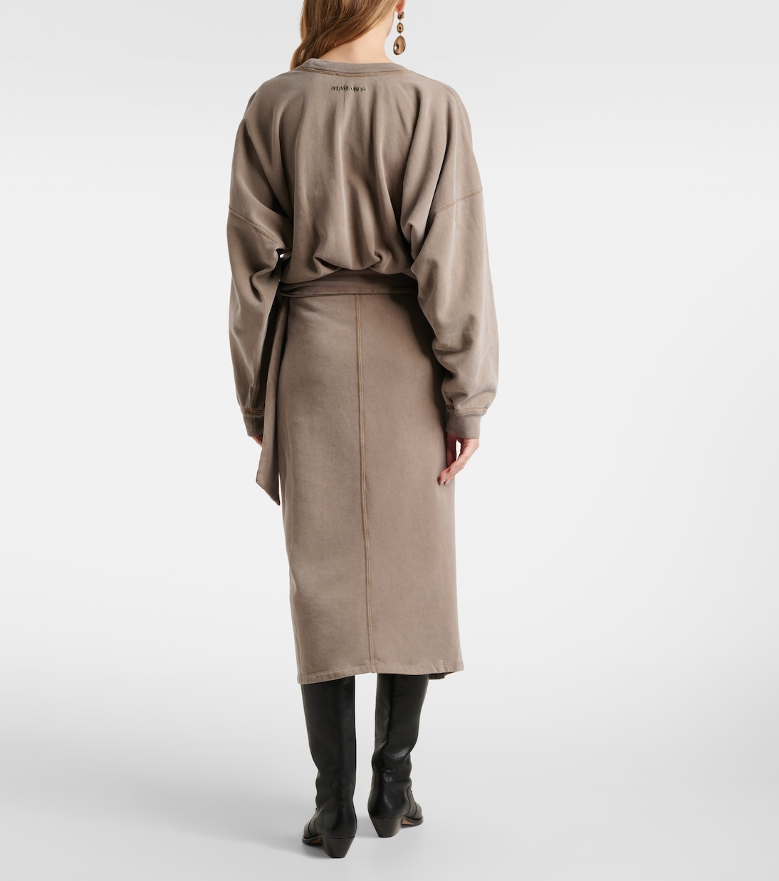 Midikleid Sandrina aus Baumwolle | Marant Etoile