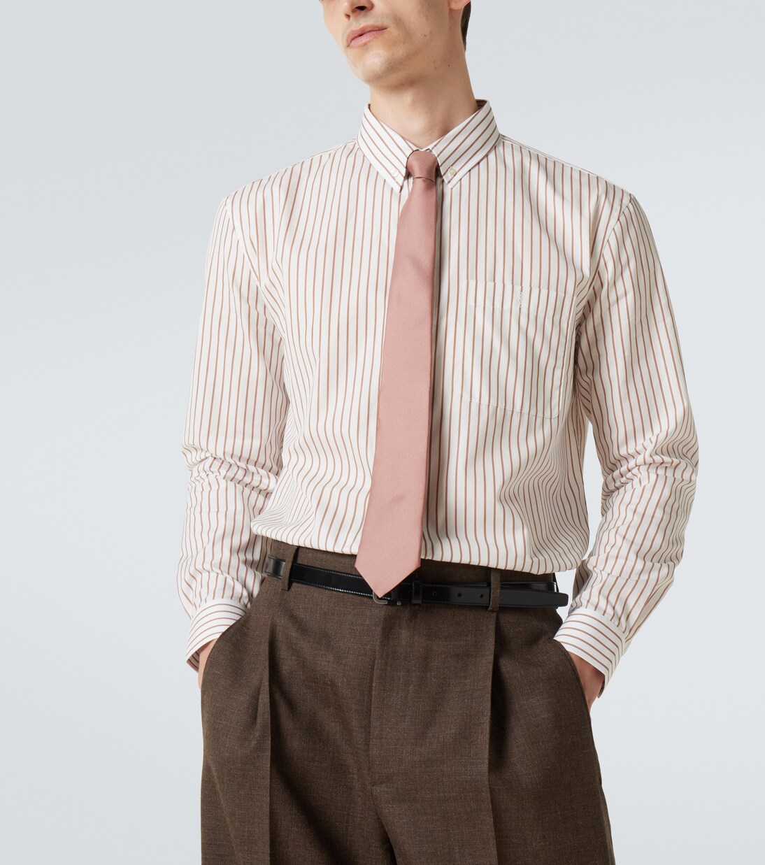 Hemd Cassandre aus Baumwollpopeline | Saint Laurent