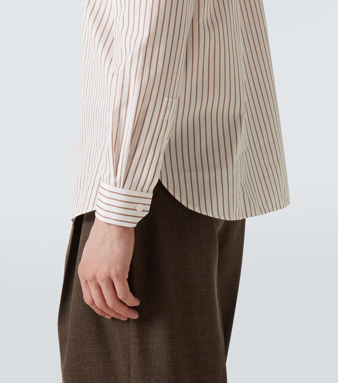 Hemd Cassandre aus Baumwollpopeline | Saint Laurent