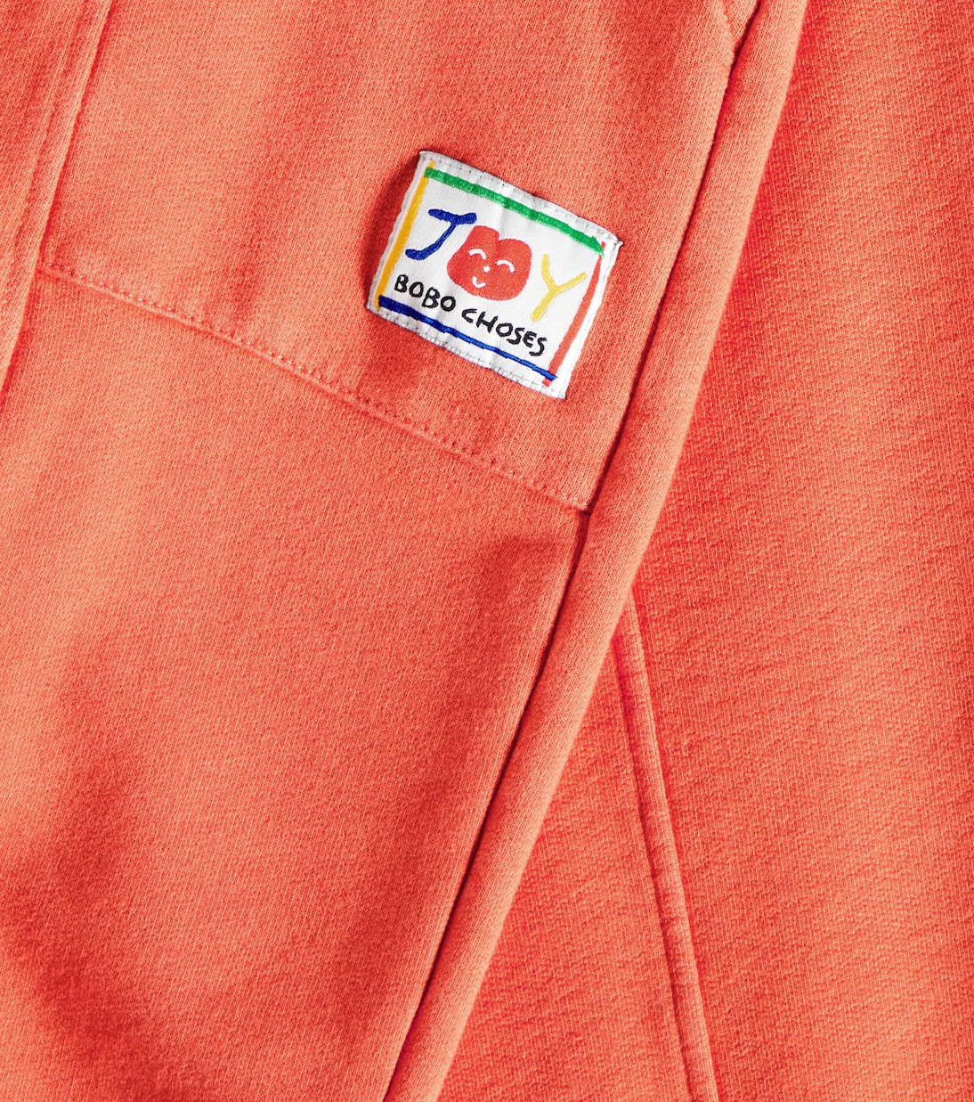 بنطلون رياضي من القطن الجيرسيه المخلوط Smiling | Bobo Choses