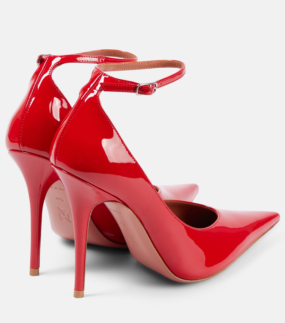 Anok 105 patent leather pumps | Amina Muaddi