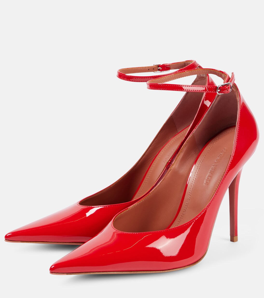 Anok 105 patent leather pumps | Amina Muaddi