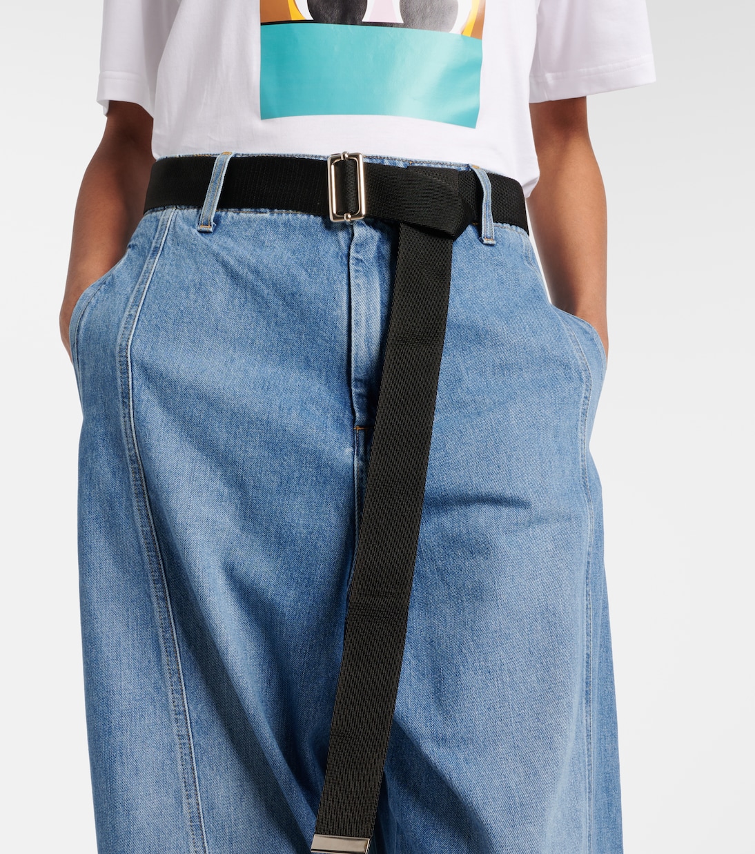 High-Rise Wide-Leg Jeans | Plan C