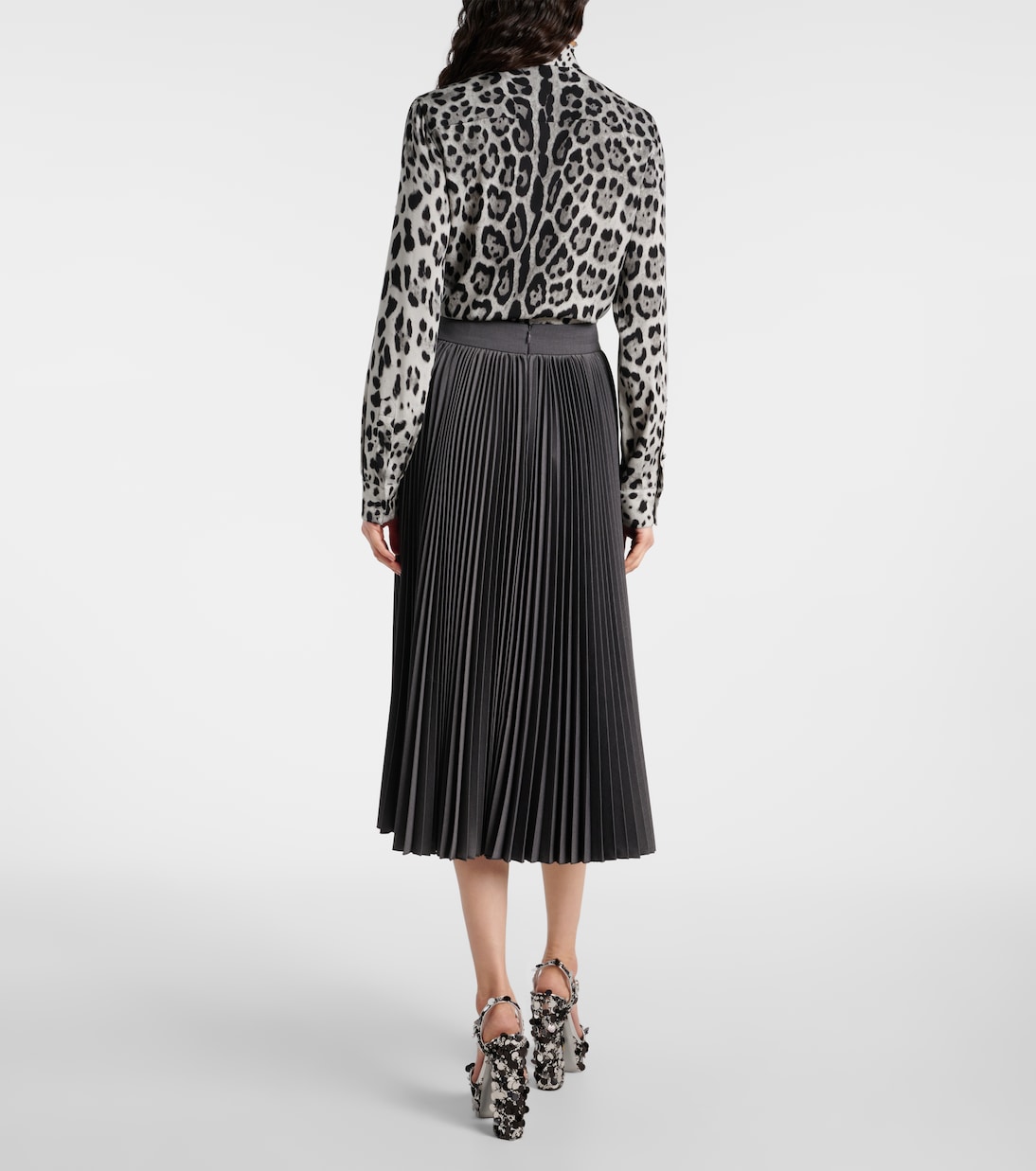 Plissé midi skirt | Dolce&Gabbana