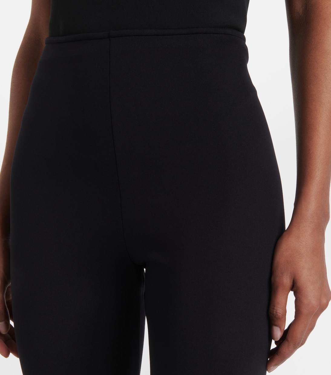 Shim cropped jersey slim pants  | Fforme