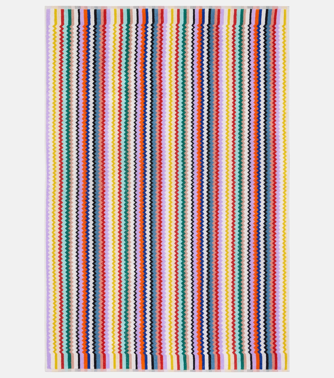 Toalla de baño Riverbero de rizo en zigzag | Missoni