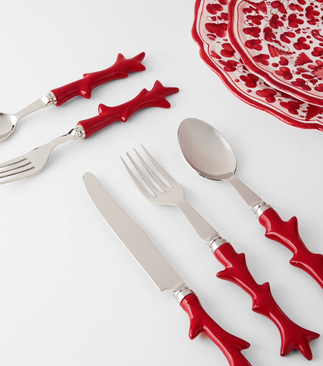 Coral flatware set | Les-Ottomans