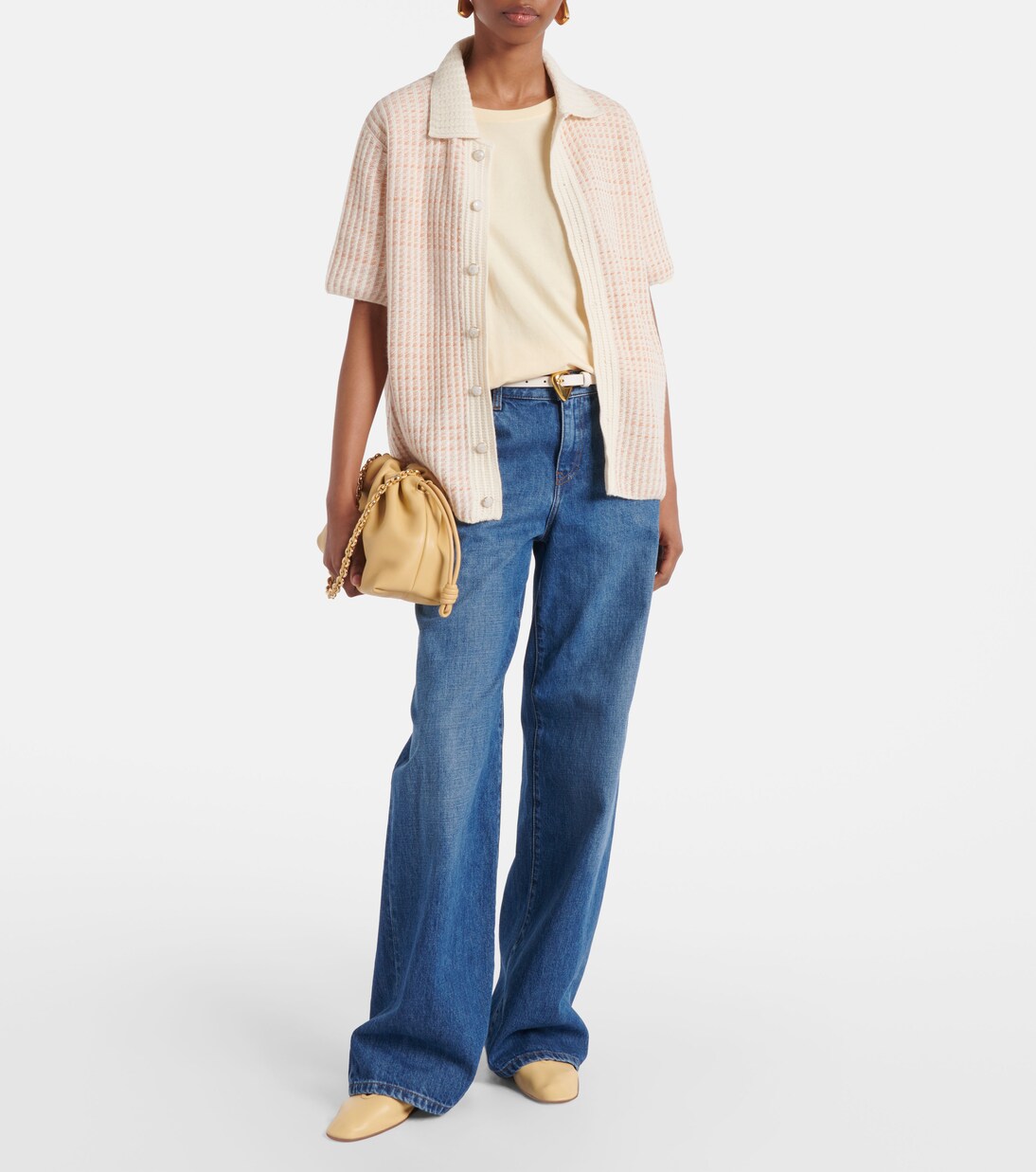 Noble ribbed-knit cashmere shirt | God's True Cashmere