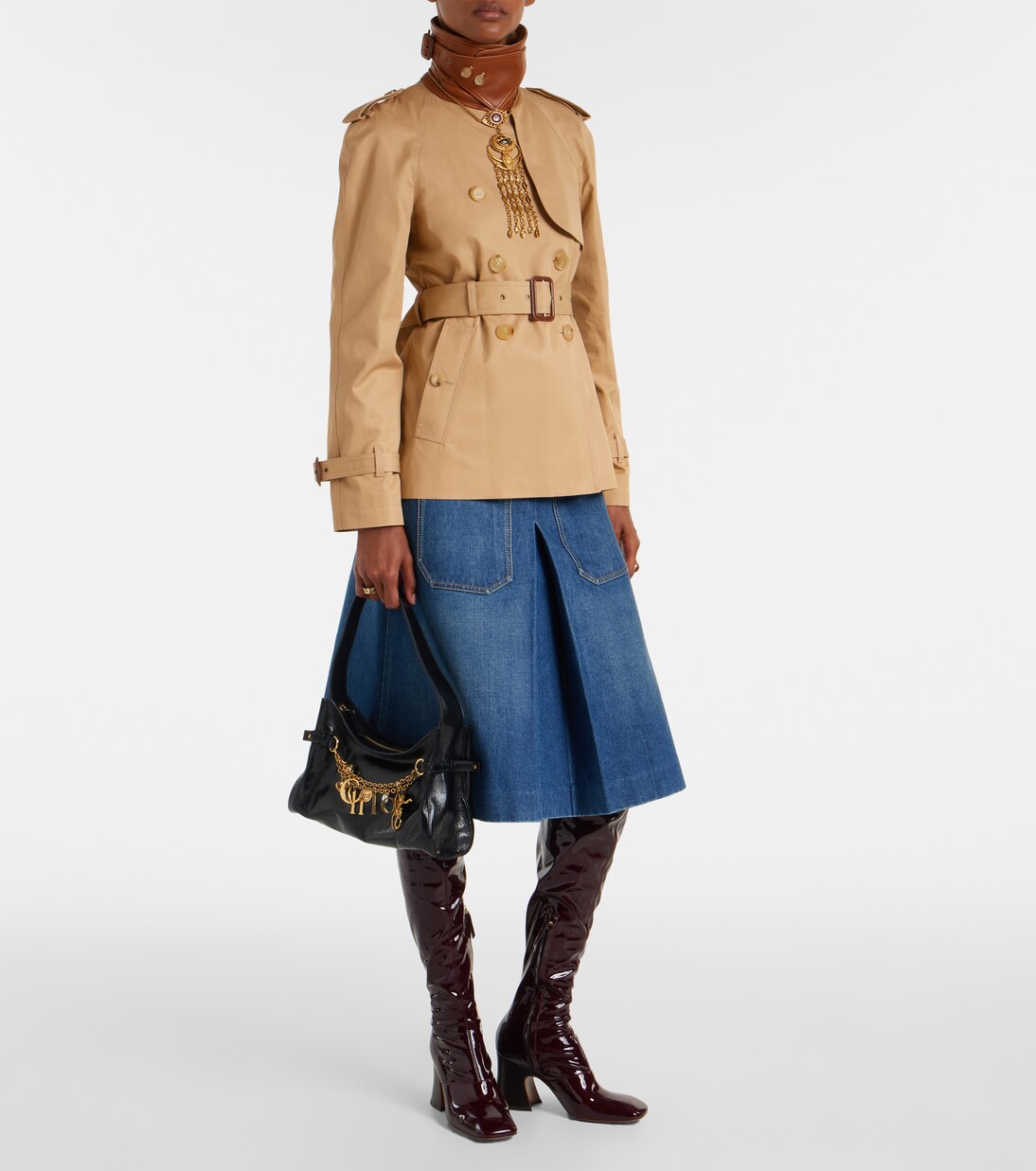 Chloé Charms leather shoulder bag | Chloé