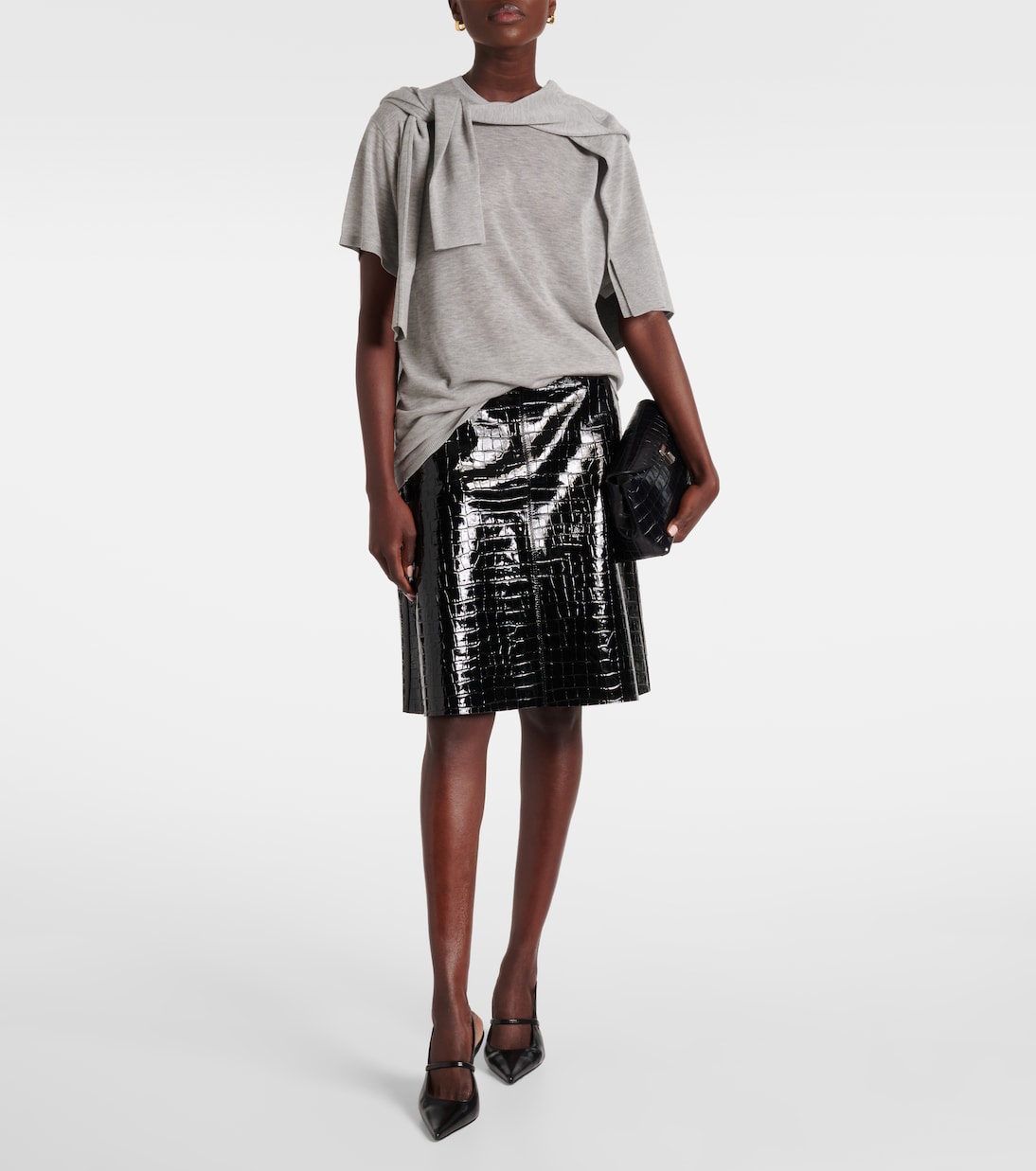 Escarpins slingback en cuir | Toteme