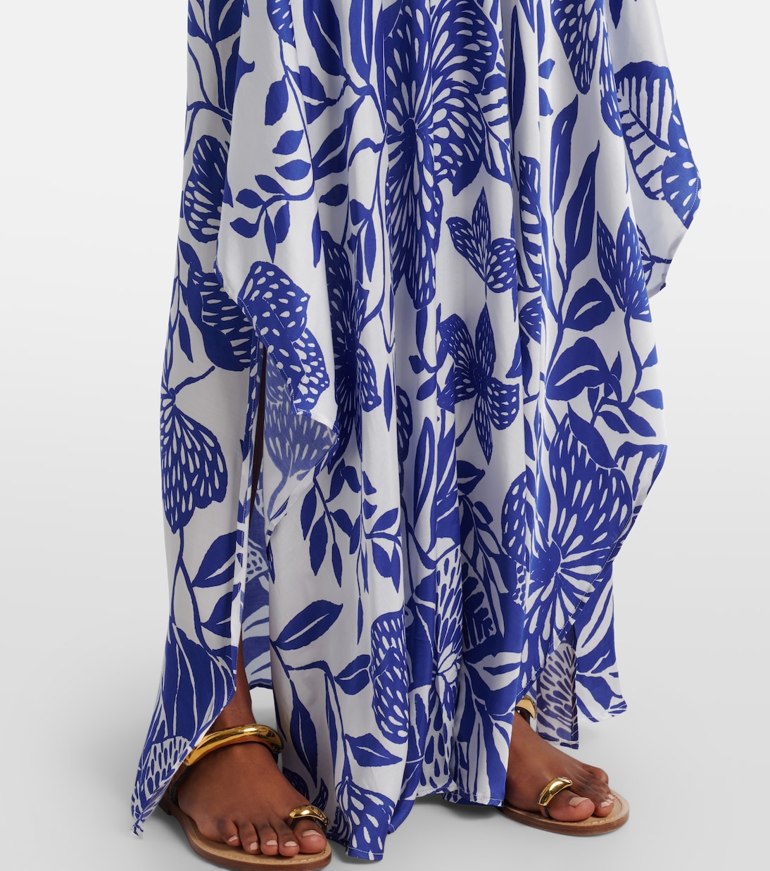 Maxikleid Mabelle aus Satin | Poupette St Barth