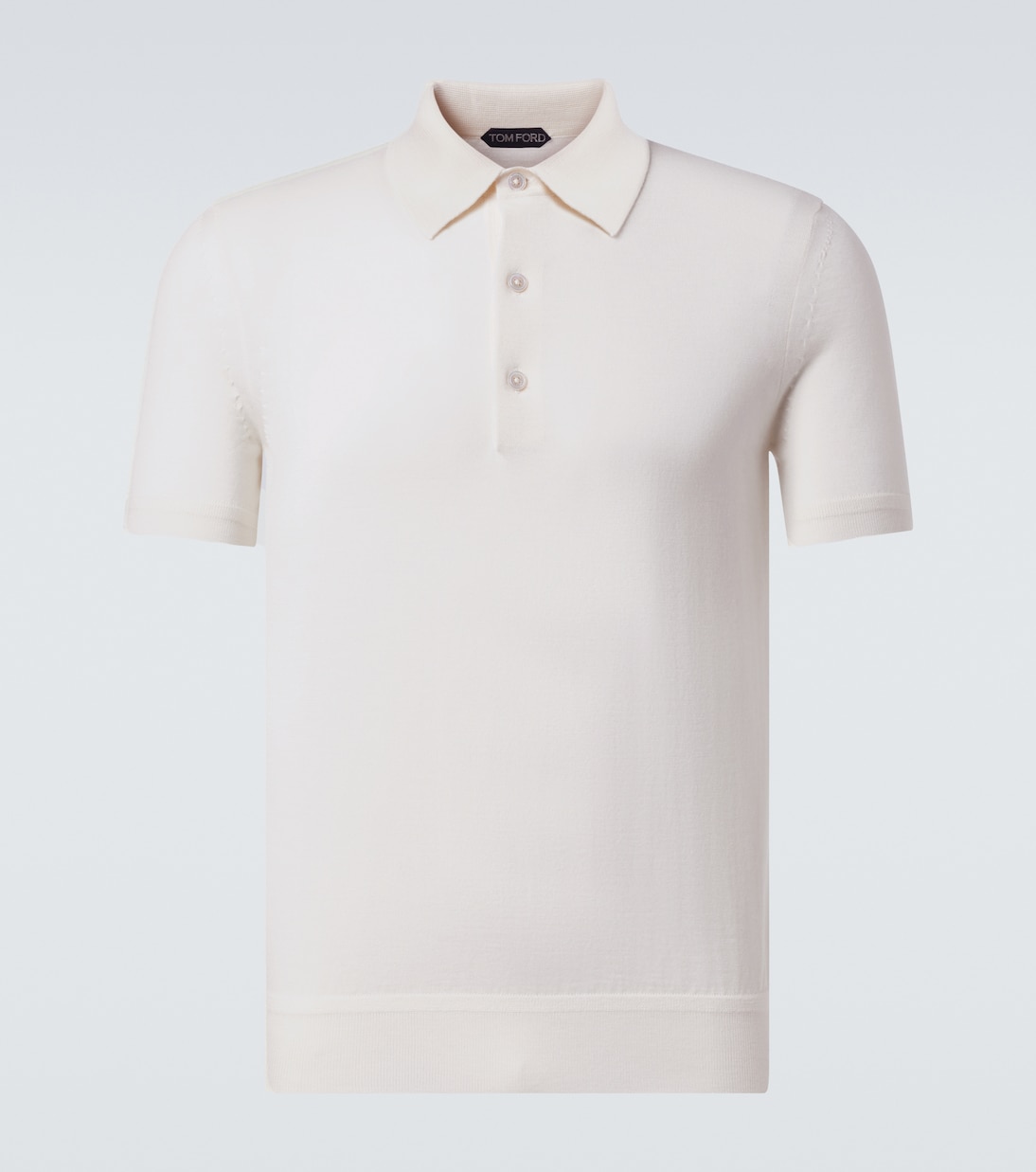 Cashmere and silk polo shirt | Tom Ford