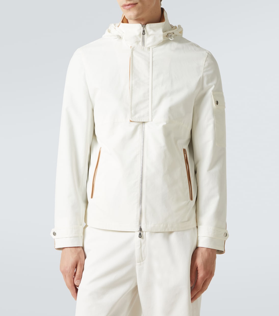 Chaqueta en mezcla de algodón | Brunello Cucinelli