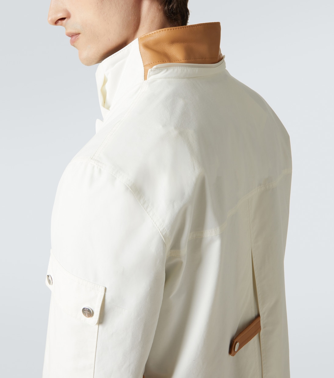 Chaqueta en mezcla de algodón | Brunello Cucinelli