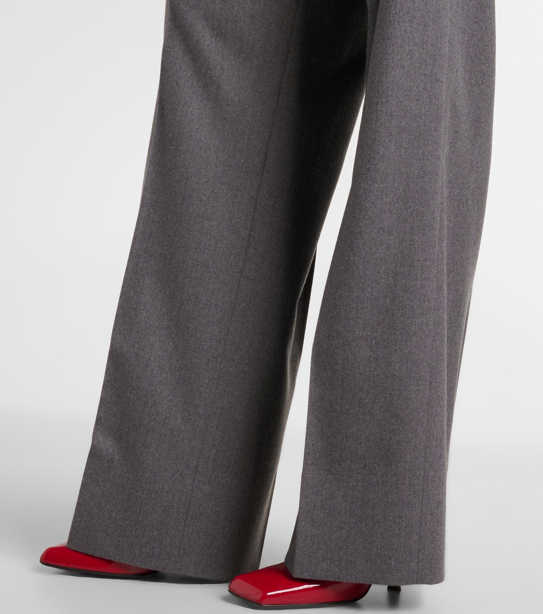 Gerade Hose aus Wollflanell | Stella McCartney