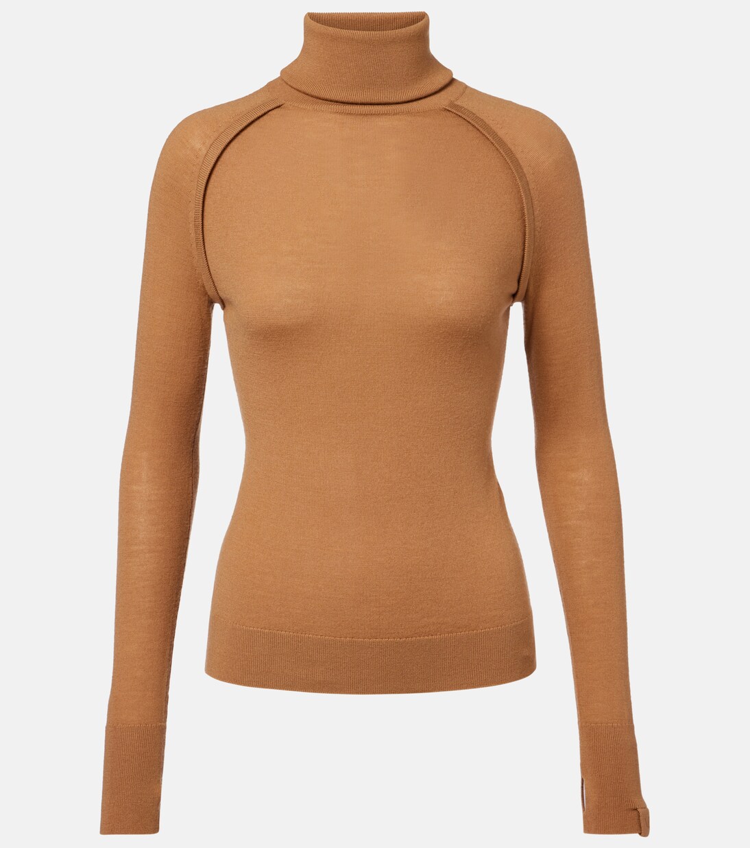 Rollkragenpullover aus Wolle | Victoria Beckham