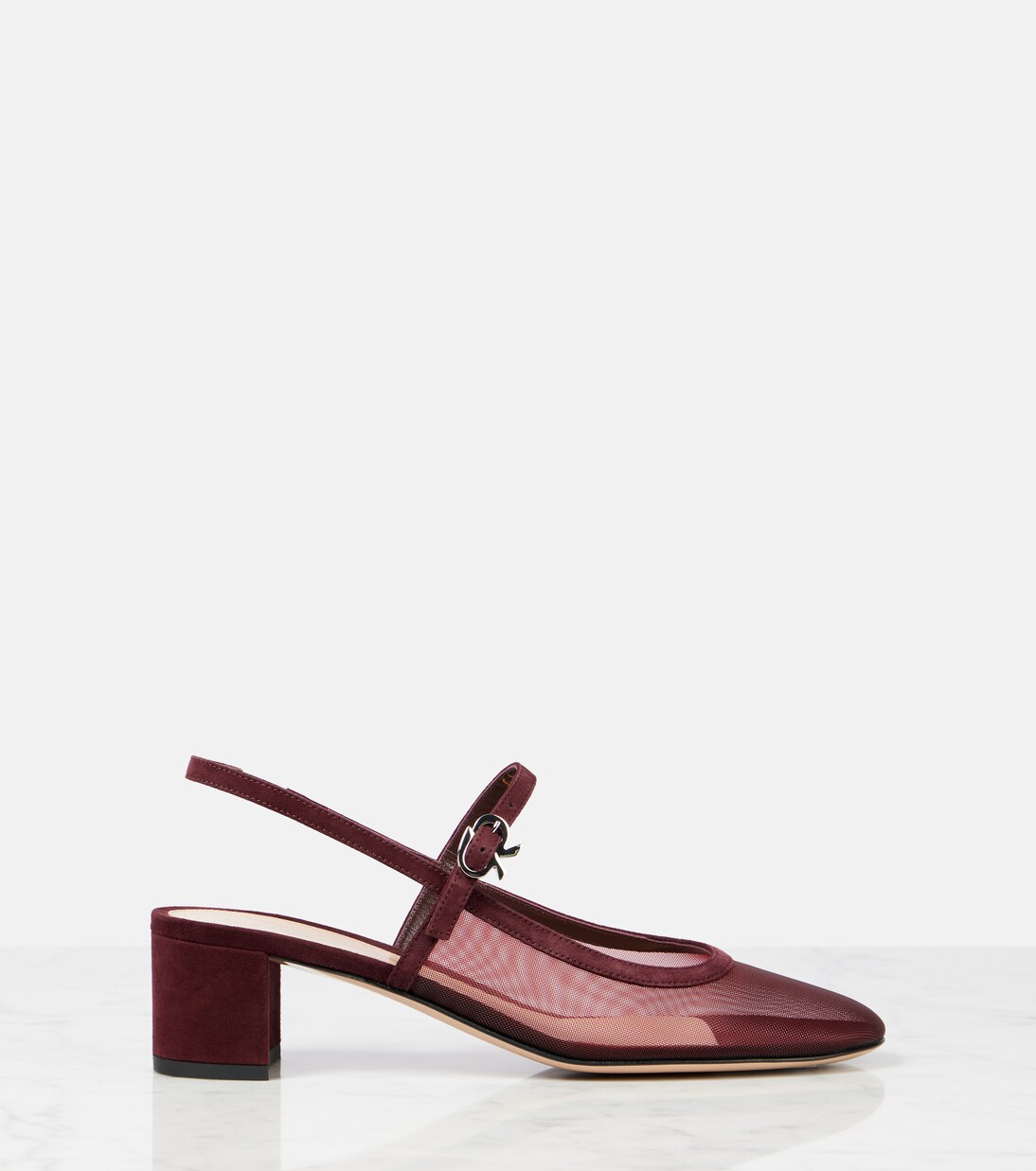 Francoise 45 slingback Mary Jane pumps | Gianvito Rossi