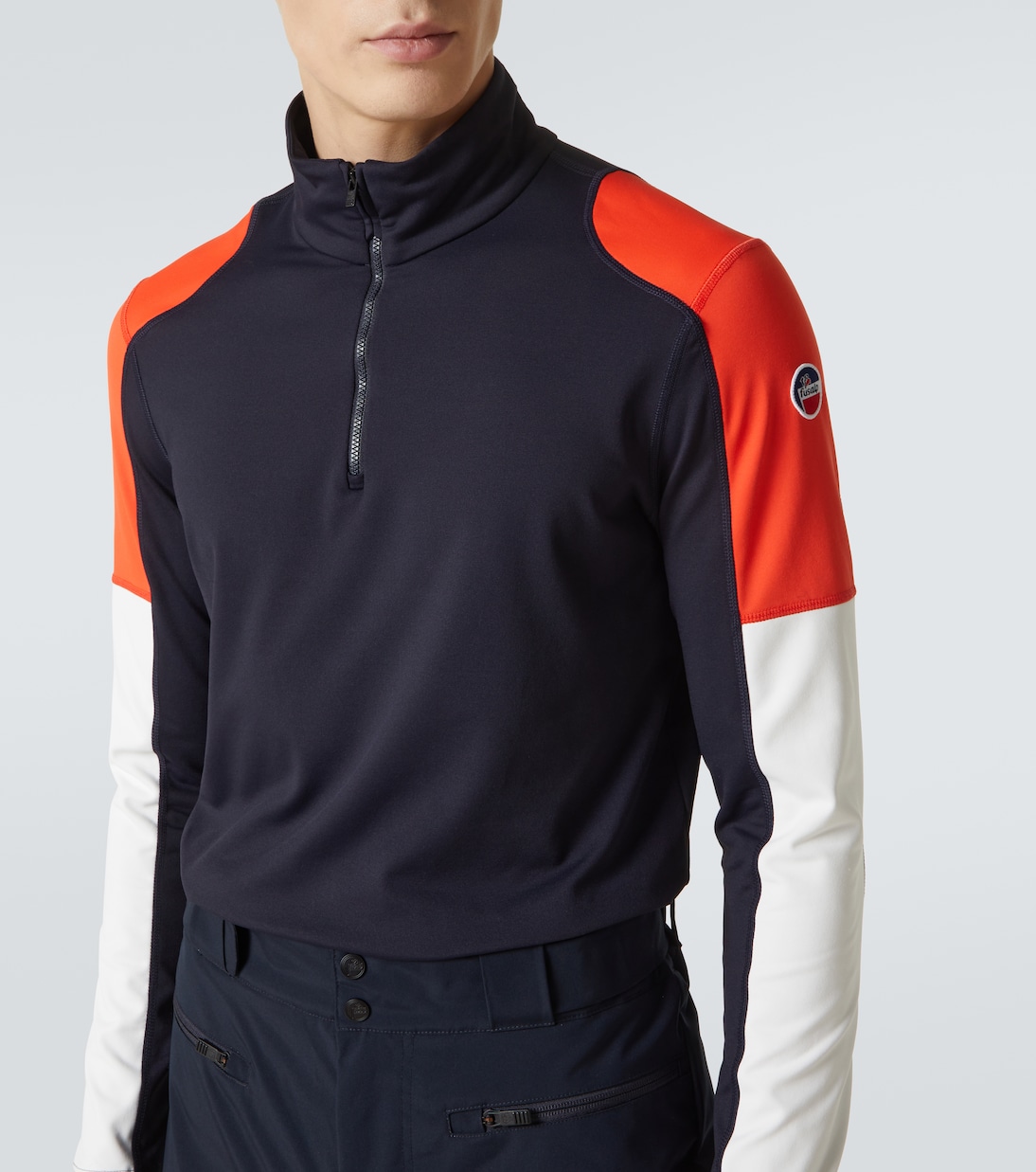 Pravio colorblocked ski top | Fusalp