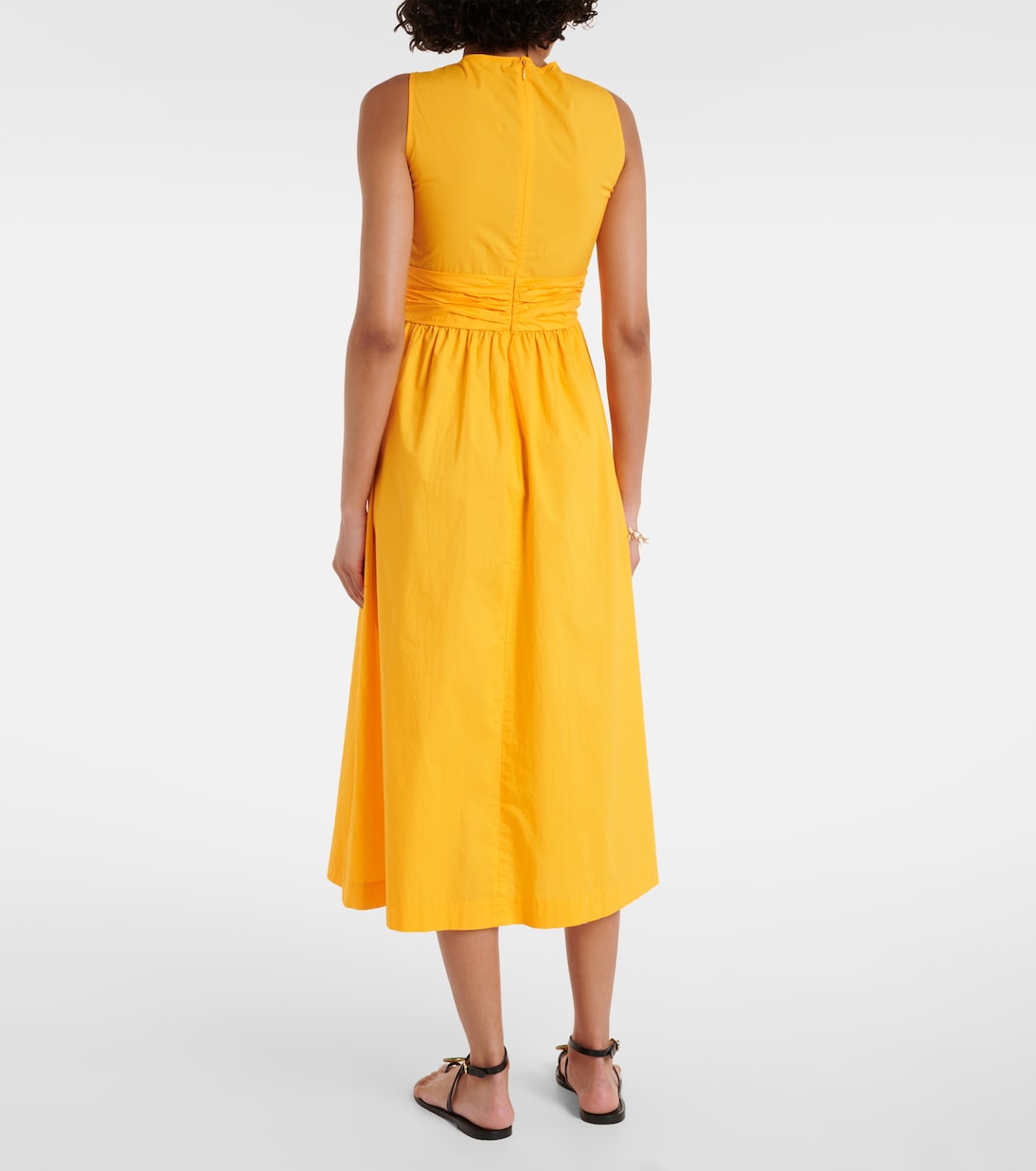 Midikleid Mimosa aus Baumwolle | Heidi Klein