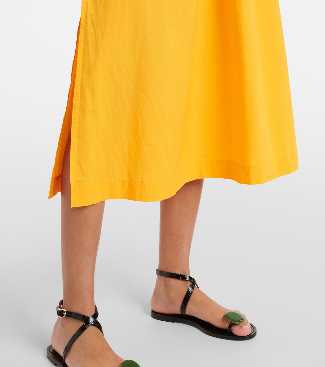 Midikleid Mimosa aus Baumwolle | Heidi Klein