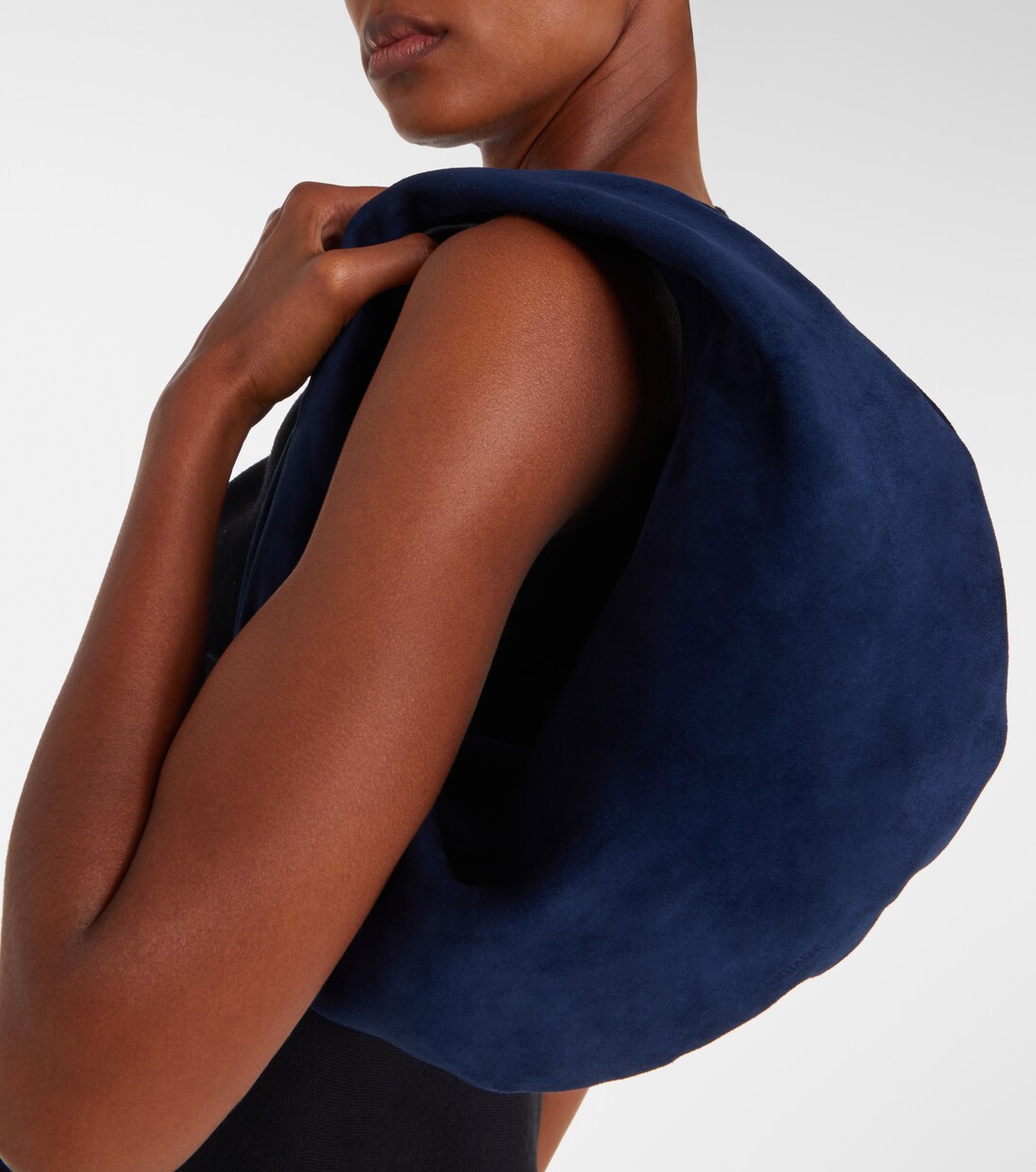 Sac Olivia Medium en daim | Khaite