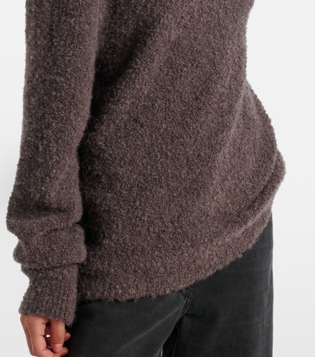 Leorina cashmere, alpaca, and silk sweater | The Row
