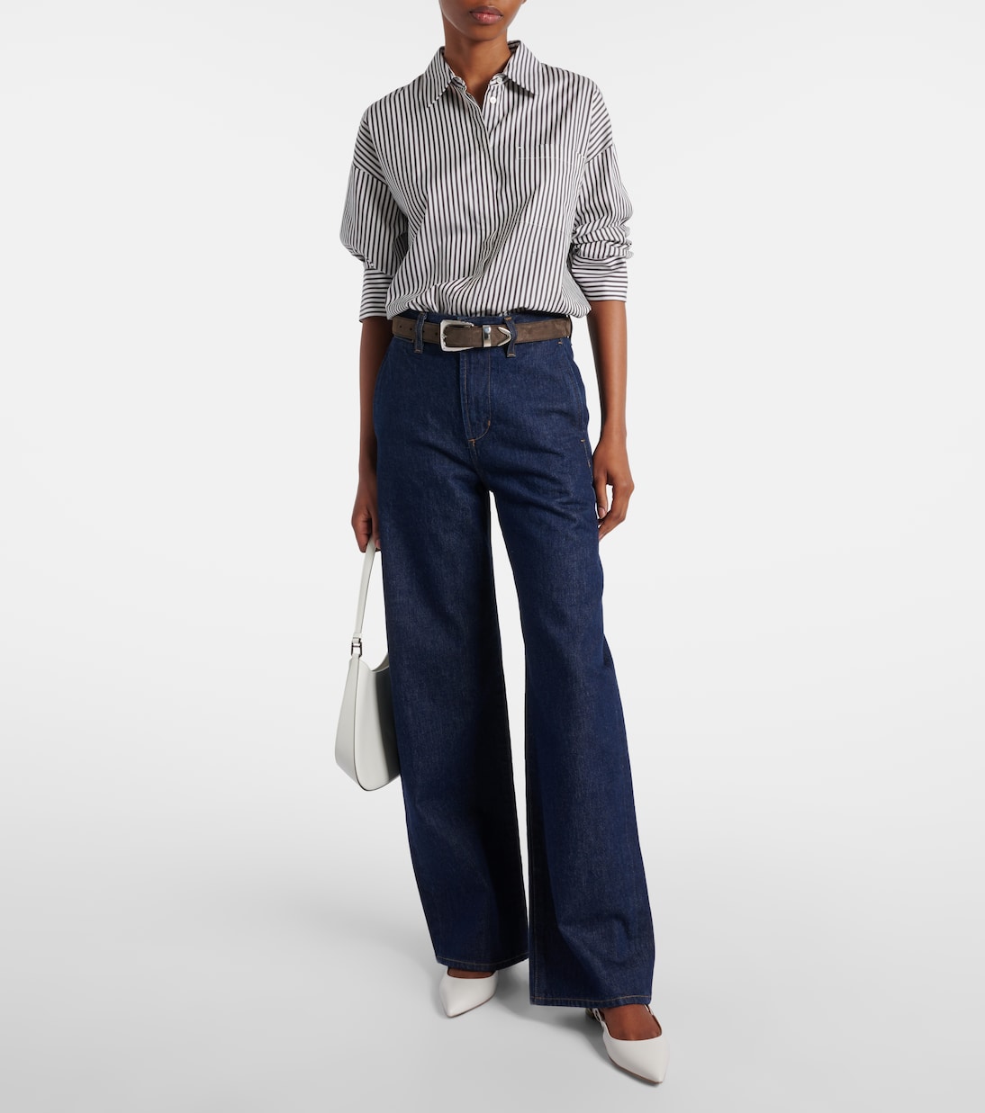 Endless Love leather slingback flats | Aquazzura