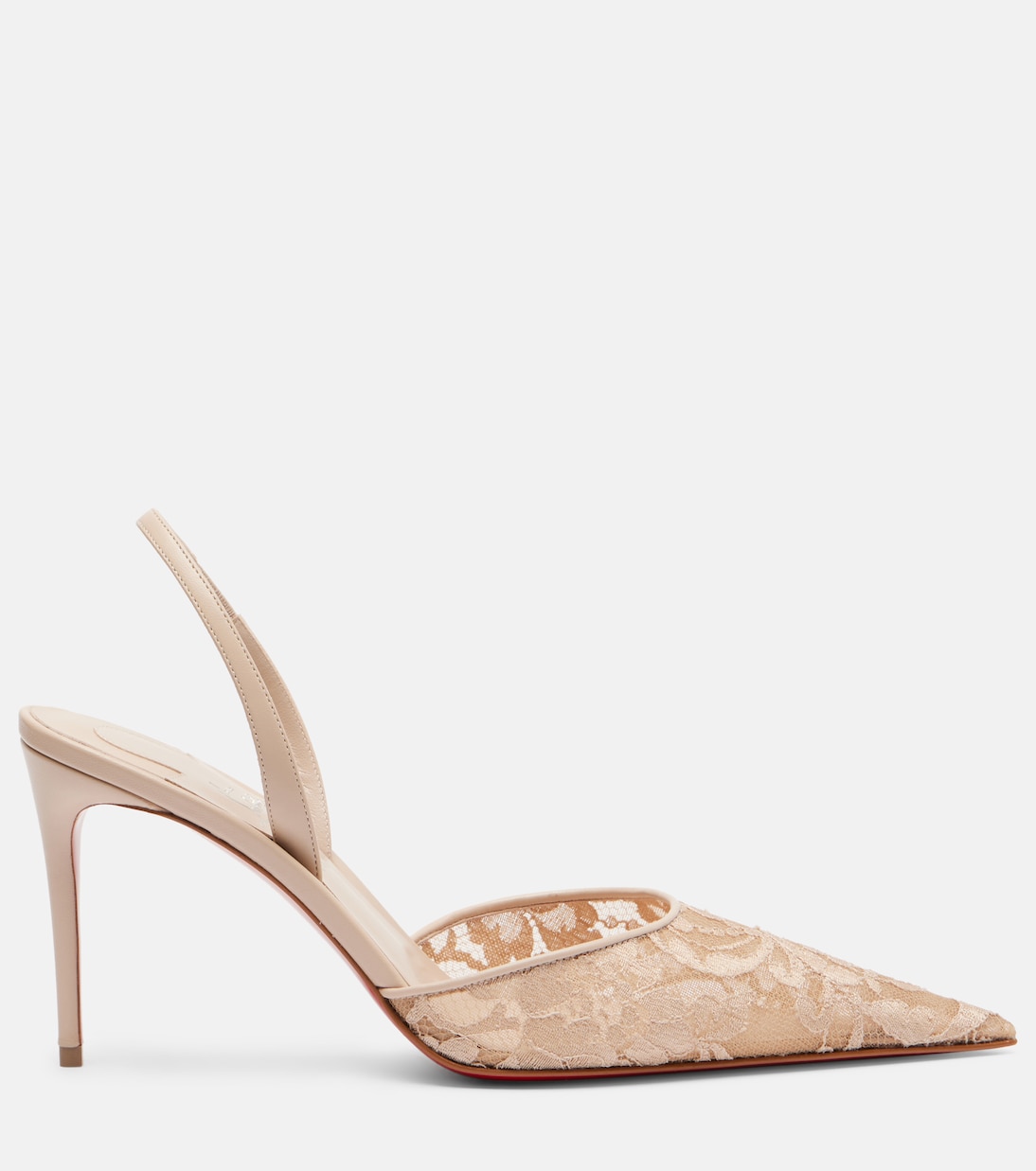 Slingback-Pumps aus Spitze | Christian Louboutin