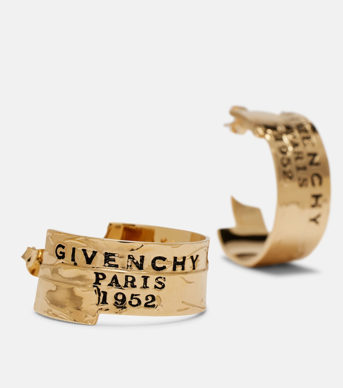 Logo hoop earrings  | Givenchy