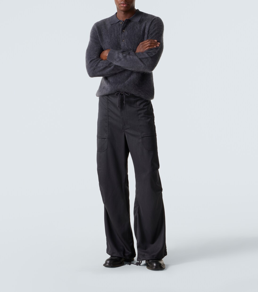 Mid-rise cargo pants | Entire Studios