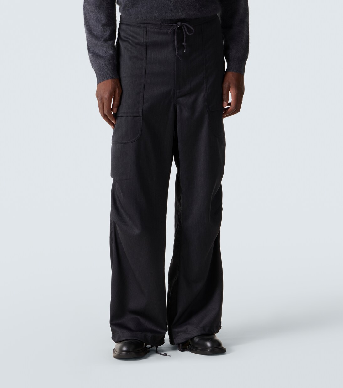 Mid-rise cargo pants | Entire Studios