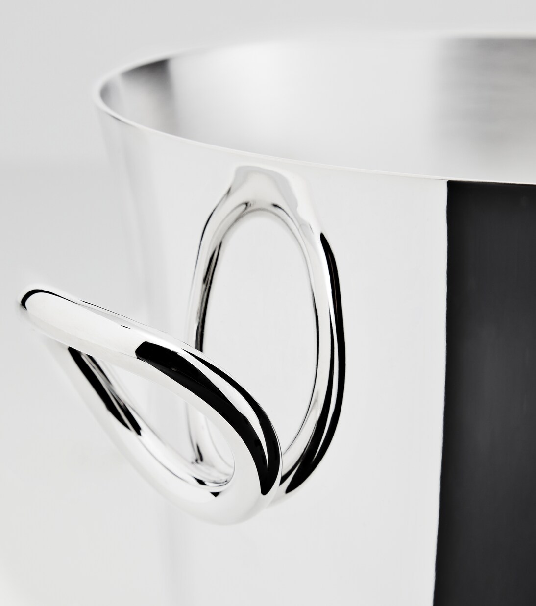 Vertigo silver-plated ice bucket by Andrée Putman | Christofle