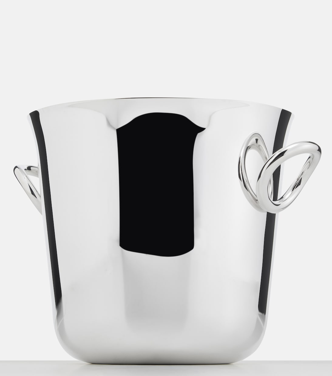 Vertigo silver-plated ice bucket by Andrée Putman | Christofle