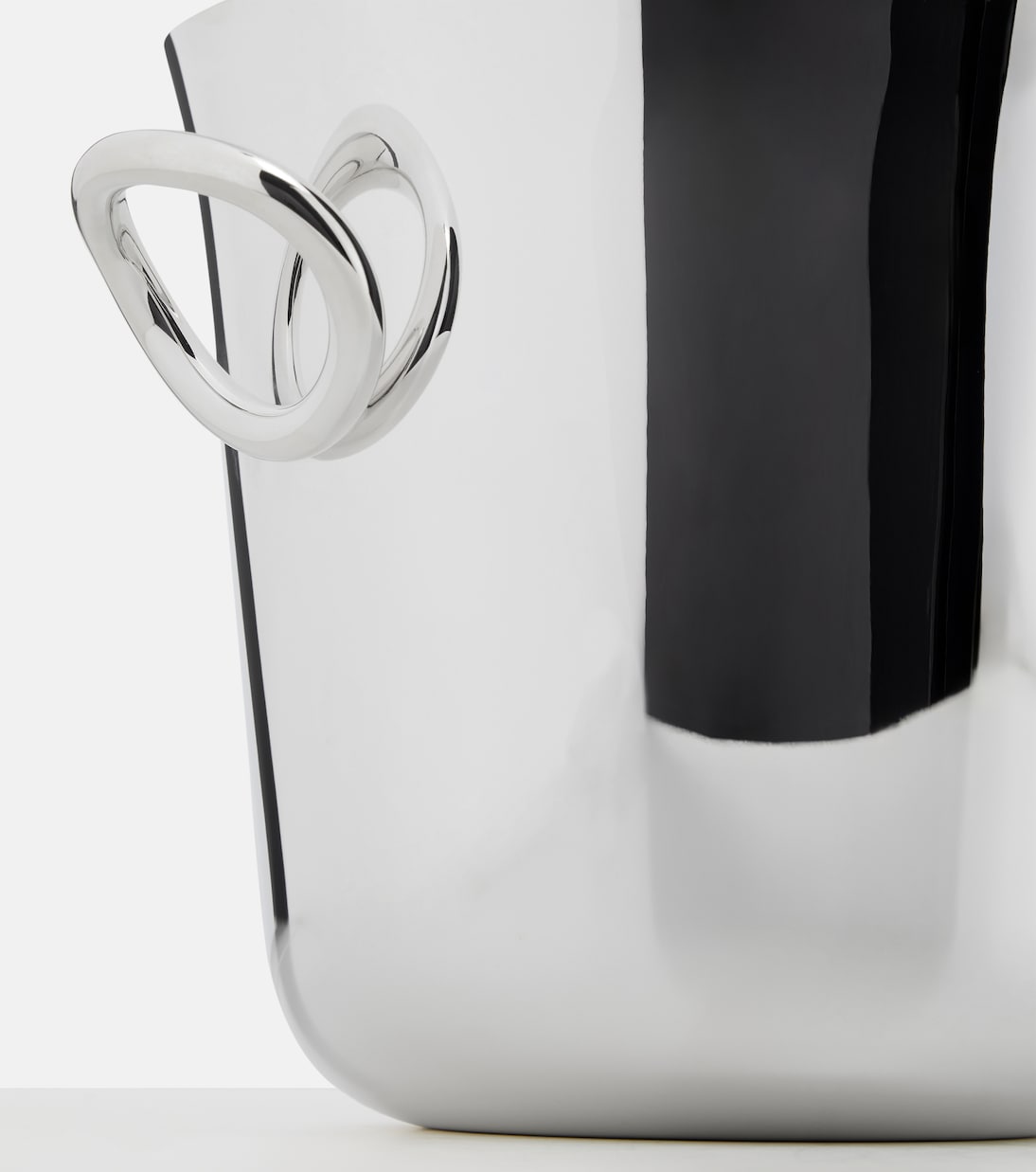 Vertigo silver-plated ice bucket by Andrée Putman | Christofle
