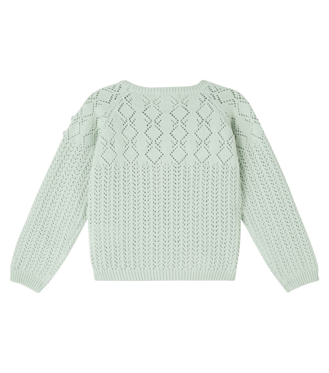 Vakita embroidered open-knit sweater | Louise Misha
