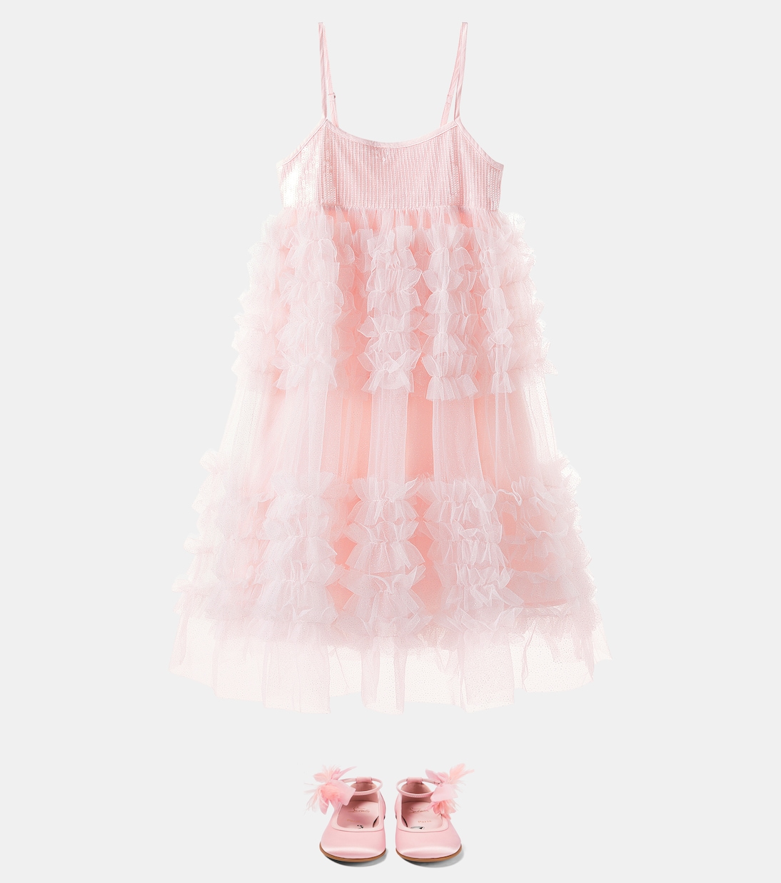 Vestido Diamond Dust de tul con volantes | Tutu Du Monde