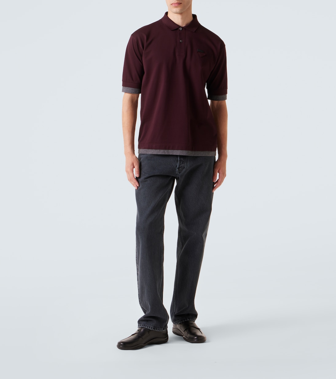 Mid-rise straight jeans | Prada