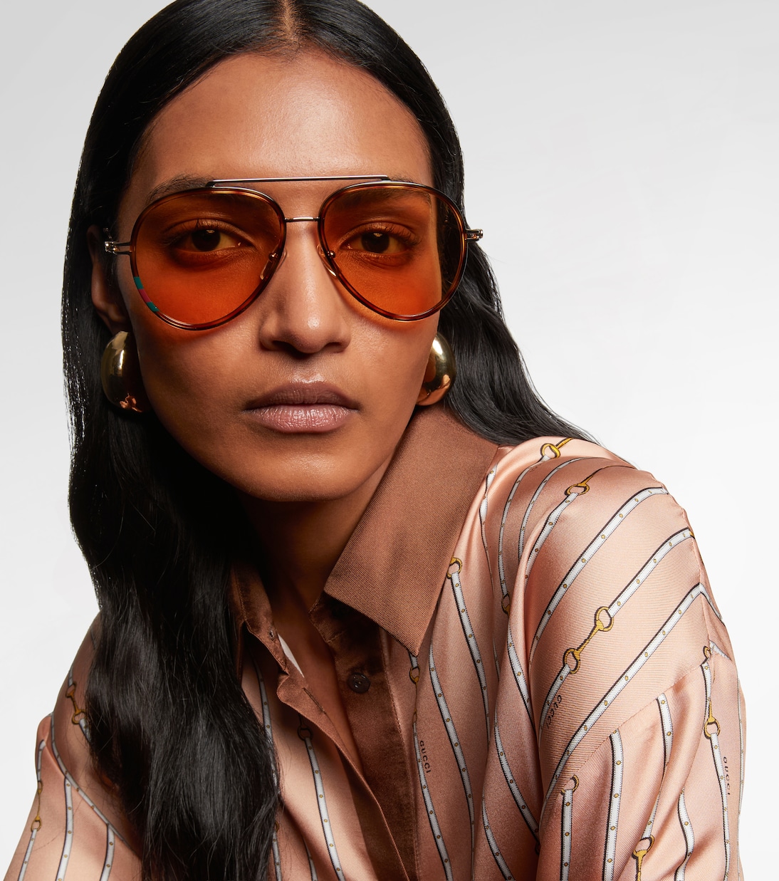 Aviator-Sonnenbrille GG Tiny | Gucci
