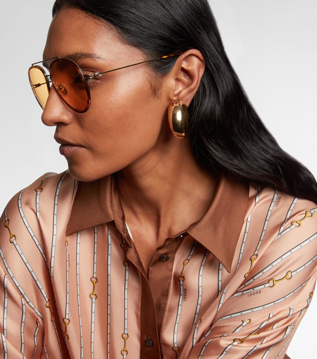 Aviator-Sonnenbrille GG Tiny | Gucci