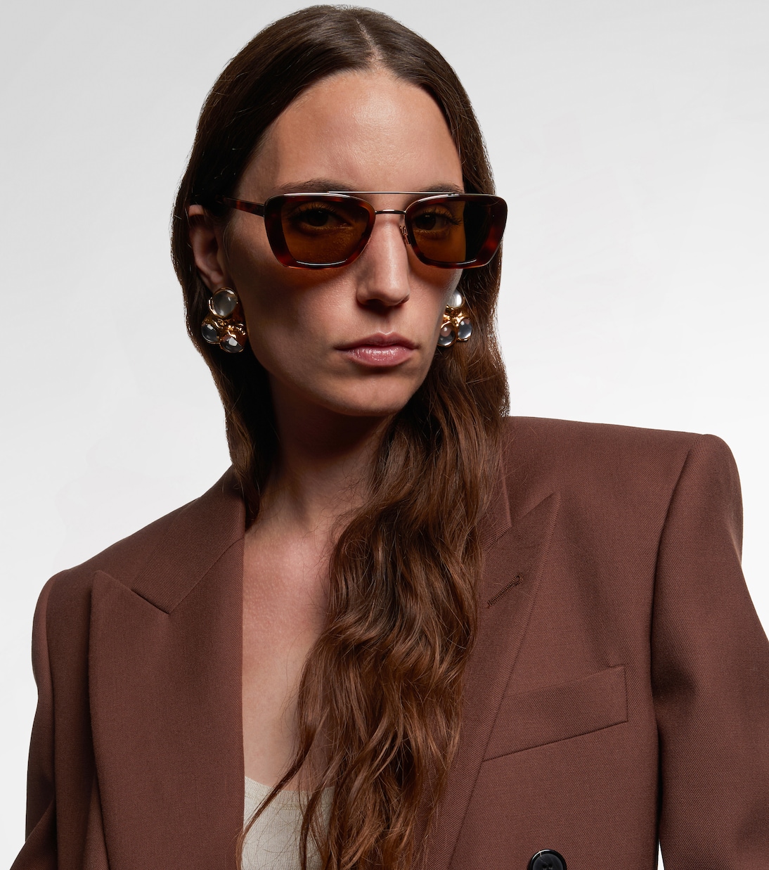 Eckige Sonnenbrille SL 825 | Saint Laurent